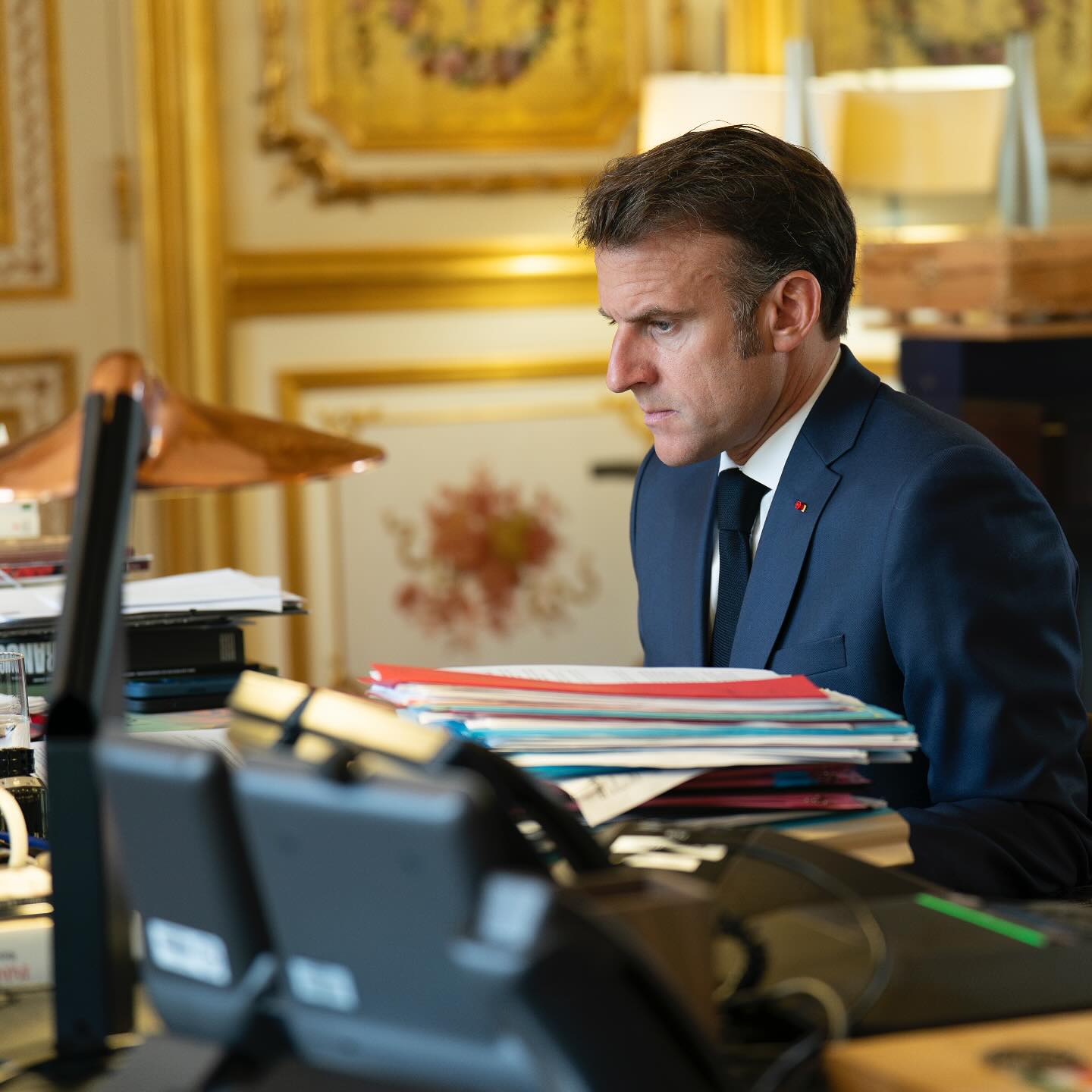 Presiden Prancis Emmanuel Marcron. (instagram emmanuelmacron)